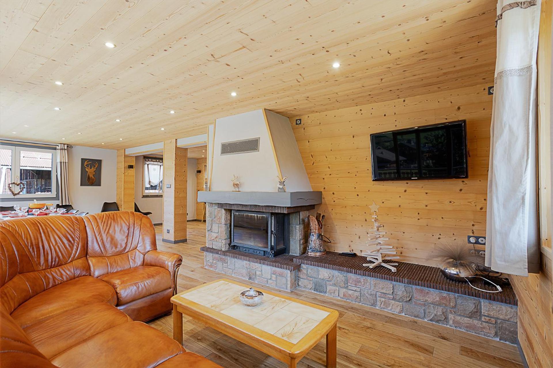 Chalet Les 4 Saisons - Ski, Parking Et Jardin Abondance Exterior foto